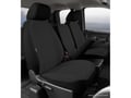 Picture of Fia Seat Protector Custom Seat Cover - Poly-Cotton - Front - Black - Split Seat 40/20/40 - Adj. Headrests - Airbag - Armrest/Storage w/Cup Holder - Cushion Storage - Crew Cab