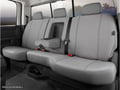 Picture of Fia Seat Protector Custom Seat Cover - Poly-Cotton - Gray - Split Seat - 60/40 - Adjustable Headrests - Armrest w/Cupholder