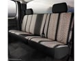 Picture of Fia Wrangler Custom Seat Cover - Saddle Blanket - Black - Split Seat - 40/60 w/Adjustable Headrests - Built In Center Seat Belt - Fold Flat Backrest