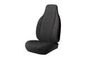 Picture of Fia Wrangler Semi-Custom Solid Seat Cover - Black - Bucket Seats - Adjustable Headrests