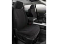 Picture of Fia Wrangler Solid Seat Cover - Front - Black - Bucket Seats - Removable Headrests - w/ Or w/o Armrests