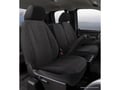 Picture of Fia Wrangler Solid Seat Cover - Front - Black - Split Seat - 40/20/40 - Adj. Headrests - Side Air Bags - Armrest/Storage w/Cup Holder - Center Cushion Compartment