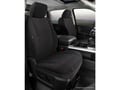 Picture of Fia Wrangler Solid Seat Cover - Front - Black - Bucket Seats - High Back - Armrest - Side Air Bags