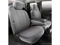 Picture of Fia Wrangler Solid Seat Cover - Front - Black - Split Seat - 40/20/40 - Built In Seat Belts - Center Armrest/Storage Compartment - Removable Headrests