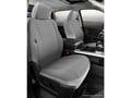 Picture of Fia Wrangler Solid Seat Cover - Front - Gray - Bucket Seats - Removable Headrests - Side Airbags