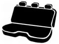Picture of Fia Wrangler Solid Seat Cover - Rear - Black - Bench Seat - Removable Headrests HR/HRSL/HRSP2-49