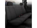 Picture of Fia Wrangler Solid Seat Cover - Rear - Black - Bench Seat - Center Cut Out Cushion
