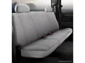 Picture of Fia Wrangler Solid Seat Cover - Gray - Bench Seat - Center Cut Out Cushion