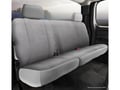 Picture of Fia Wrangler Solid Seat Cover - Gray - Split Cushion 60/40 - Solid Backrest - Adj. Headrests - Removable Center Headrest & Center Seat Belt