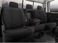 Picture of Fia Wrangler Solid Seat Cover - Rear - Black - Split Seat - 40/60 - Center Armrest w/Cup Holder - Removable Headrest