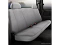 Picture of Fia Wrangler Solid Seat Cover - Gray - Bench Seat - Removable Headrest - Extended Cab