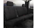 Picture of Fia Wrangler Solid Seat Cover - Black - Split Cushion 40/60 - Solid Backrest - Center Seat Belt - Removable Center Headrest - Removable Headrests