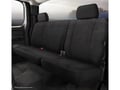 Picture of Fia Wrangler Solid Seat Cover - Black - Split Seat - 40/60 - Folding Removable Headrest - Built In Center Seat Belt - Fold Flat Backrest