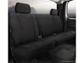 Picture of Fia Wrangler Solid Seat Cover - Rear - Black - Second Row - Split Seat - 60/40 - Adjustable Headrests - Built In Center Seat Belt