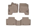 WeatherTech Floor Liners - 1st & 2nd Row - Tan