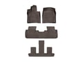 Picture of WeatherTech FloorLiners - Front, 2nd & 3rd Row - Cocoa