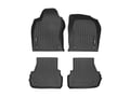 Picture of WeatherTech FloorLiners - 1st & 2nd Row - 2 Piece Rear Liner - Black