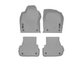 Picture of WeatherTech FloorLiners - 1st & 2nd Row - 2 Piece Rear Liner - Grey