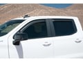 Picture of EGR Slimline Window Visors - In-Channel - Front & Rear - Dark Smoke - Crew Cab