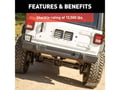 Picture of Aries TrailCrusher Jeep Wrangler JL Steel Rear Bumper, 12.5K