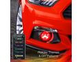 Picture of XK Glow 2-in-1 Multicolor Devil Eye LED Headlight Bulb - H7