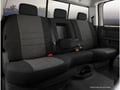 Picture of Fia Oe Custom Seat Cover - Tweed - Charcoal - Split Seat 40 Driver/60 Passenger w/Adjustable Head Rests/Armrest/Storage Compartment w/Cupholder
