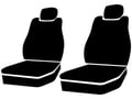 Picture of Fia LeatherLite Custom Seat Cover - Front Seats - Bucket Seats - Adjustable Headrests - Side Airbags - Gray/Black