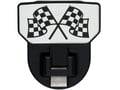 Picture of CARR HD Universal Hitch Step  - Checkered Flags