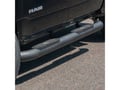 Picture of Aries Big Step 4 in. Round Side Bar - Incl. Side Bars And Mounting Hardware - Textured Black Aluminum - Crew Cab