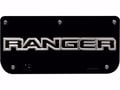 Ford Ranger Logo with Black Wrap Plate with Screws for 12