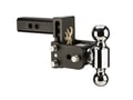 B&W Tow & Stow Adjustable Dual Ball Mount - Browning