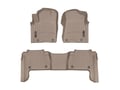 WeatherTech Floor Liners - 1st & 2nd Row - Tan