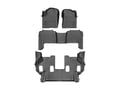 Picture of WeatherTech FloorLiners - Front, 2nd & 3rd Row - Black