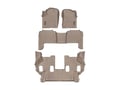 Picture of WeatherTech FloorLiners - Front, 2nd & 3rd Row - Tan