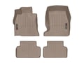 WeatherTech Floor Liners - 1st & 2nd Row (2-Piece Rear Liner) - Tan