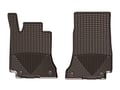 Picture of WeatherTech All-Weather Floor Mats - Cocoa - Front - Coupe 2 Door