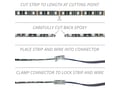Picture of XK Glow XKchrome 4-pin Quick Connector- Strip to Wire- Single Connector
