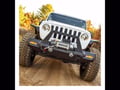 Picture of Aries TrailChaser Jeep Wrangler JL, Gladiator Steel Front Bumper (Option 2)