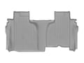 Picture of Weathertech FloorLiner DigitalFit - Grey - Rear - 1st Row Bench Seating - Crew Cab