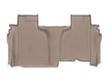 Picture of Weathertech FloorLiner DigitalFit - Tan - Rear - 1st Row Bench Seating - Crew Cab