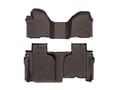 Picture of Weathertech FloorLiner DigitalFit - Cocoa - Front And Rear - Over The Hump