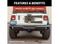 Picture of Aries TrailChaser Jeep Wrangler JL Steel Rear Bumper