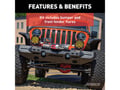 Picture of Aries TrailChaser Jeep Wrangler JL Front Bumper With Fender Flares (Option 7)