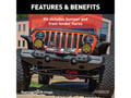Picture of Aries TrailChaser Jeep Wrangler JL Front Bumper With Fender Flares (Option 8)