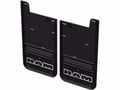 Picture of Truck Hardware Gatorback Black Wrap RAM Text Mud Flaps - Rear
