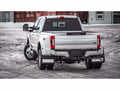 Gatorback Removable Rubber Dually Mud Flaps - Stainless Steel Plate