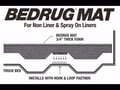 Picture of BedRug Floor Truck Bed Mat - Installs Over Existing Plastic Drop In Bed Liner - 5' 1