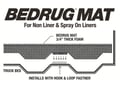 Picture of BedRug Floor Truck Bed Mat - Installs Over Existing Plastic Drop In Bed Liner - 5' 1