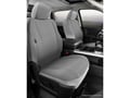 Picture of Fia Wrangler Solid Seat Cover - Gray - Bucket Seats w/Non-Removable/Adjustable Headrests & Side Air Bags