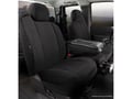 Picture of Fia Wrangler Solid Seat Cover - Front - Black - Split Seat - 40/20/40 - Built In Seat Belts - Side Airbags - w/o Upper/Lower Center Storage Compartments - Non-Removable Headrests